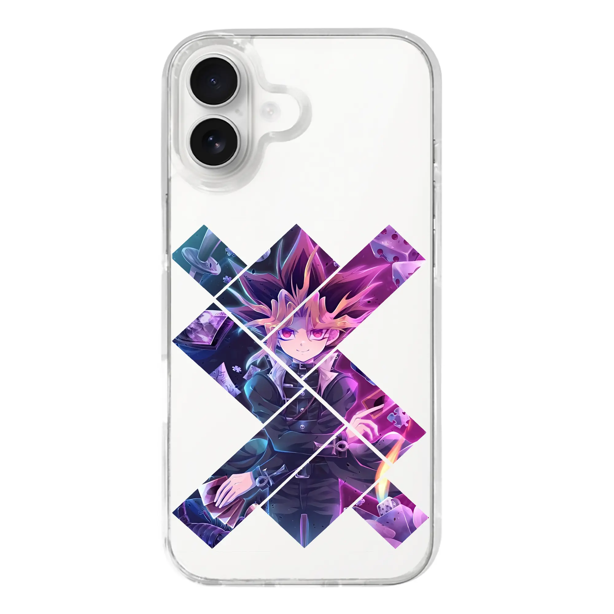 遊☆戯☆王 グッズ,武藤遊戯 - iPhone 17シリーズ 透明スマホケース – 薄型・耐衝撃・精密フィット保護カバー